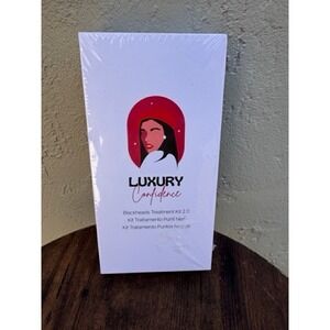 Luxury Confidence NEW Blackheads Treatment Kit 2.0 New Sealed Pore Cleansing Set